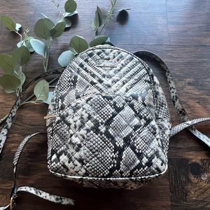 ALDO Snakeskin backpack (mid-size)